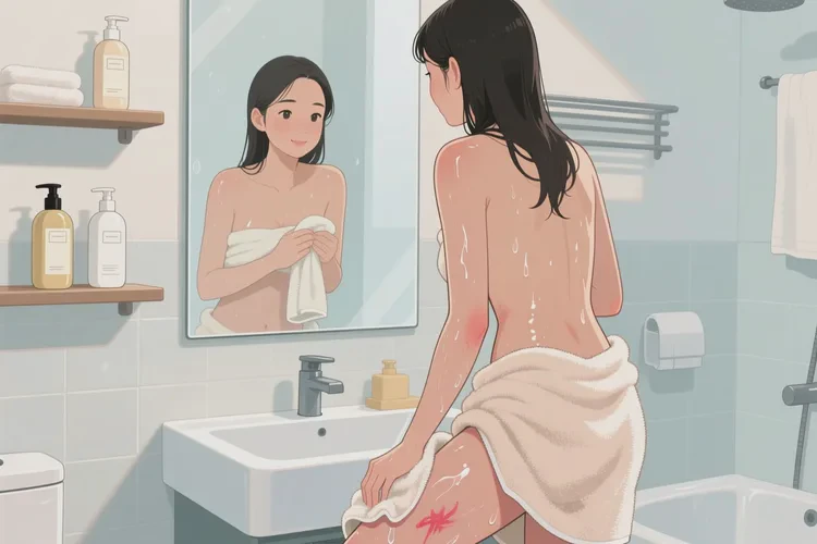 女生大腿上出湿疹可以治愈吗(图2)