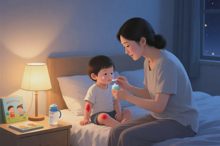 儿童四肢经常长湿疹可以治愈吗(图1)