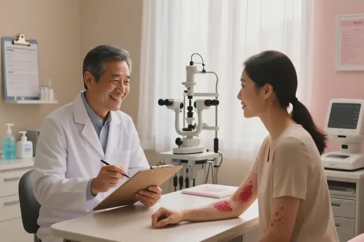 女性四肢有湿疹能治好吗(图3)