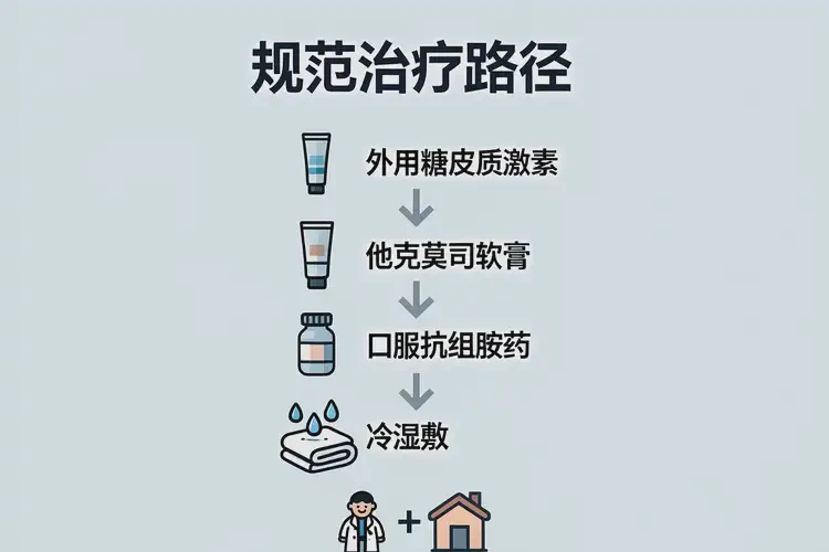 小儿小腿经常起湿疹能治好吗(图1)