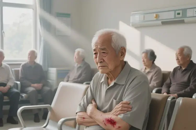 老年人手臂上出现湿疹能治好吗(图4)