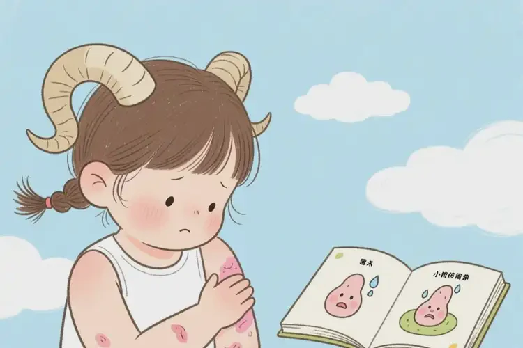 儿童四肢偶尔长湿疹能治好吗(图3)