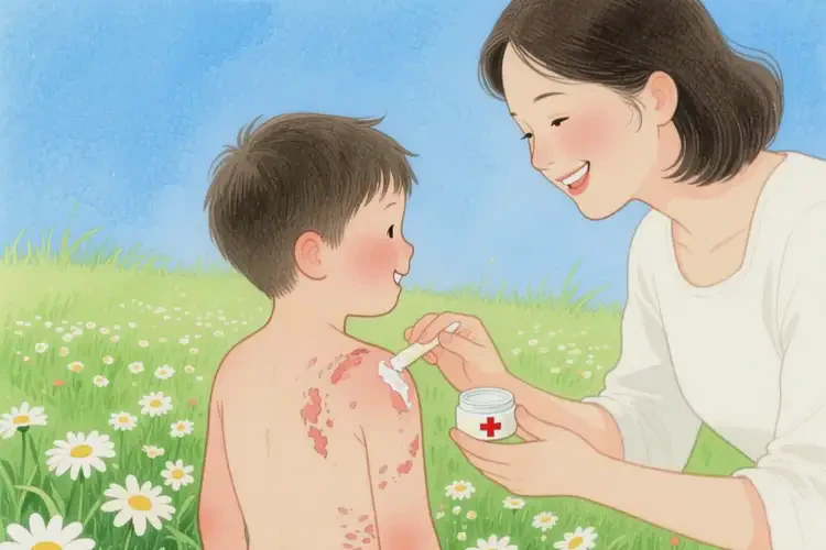 少儿全身经常长湿疹能治好吗(图3)