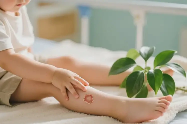 儿童小腿上长湿疹能治好吗(图2)