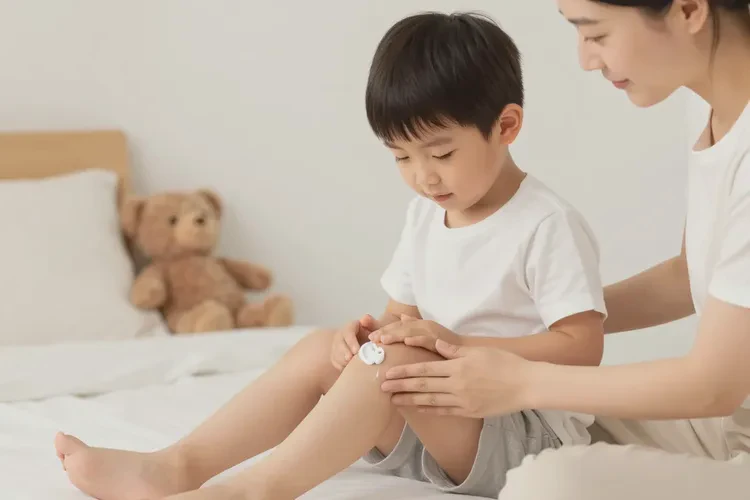 孩子四肢偶尔起湿疹可以治愈吗(图2)