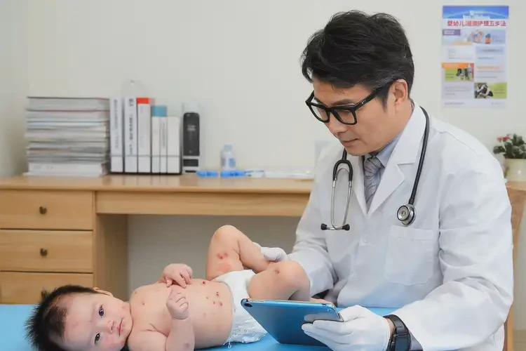 小孩屁股容易起湿疹能治好吗(图2)