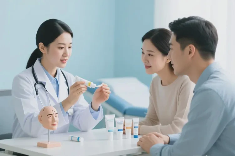 宝宝大腿上出现湿疹可以治愈吗(图2)