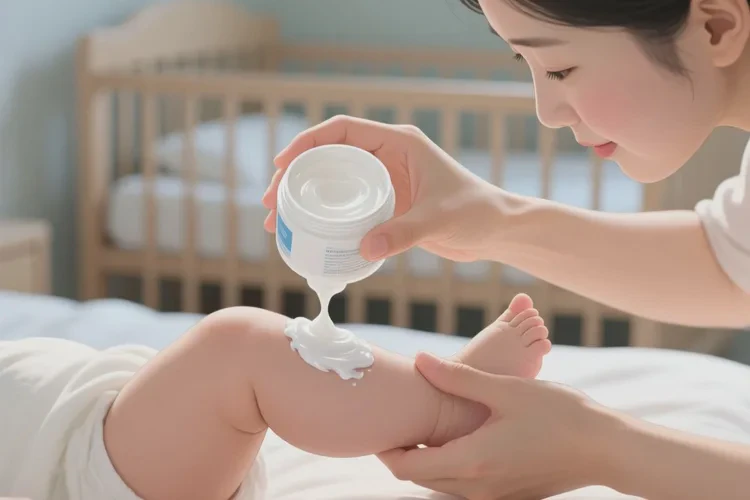 孩子屁股偶尔长湿疹可以治愈吗(图3)