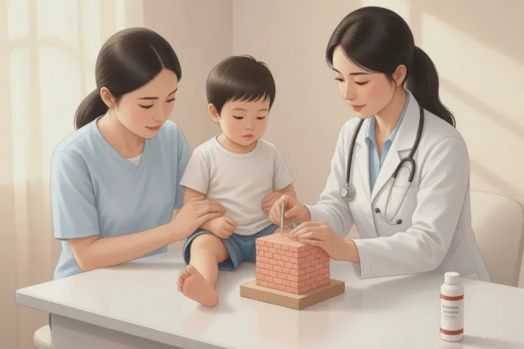 小孩大腿有湿疹可以治愈吗(图4)