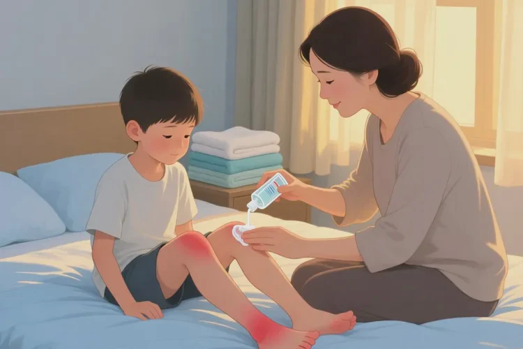 孩子四肢起湿疹可以治愈吗(图2)