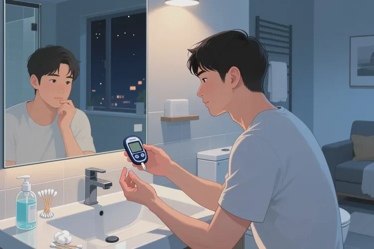 28岁晚上血糖5.7是怎么回事(图1)