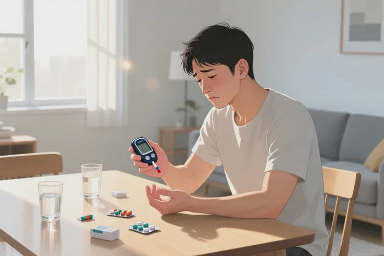 28岁早上空腹血糖25.4是怎么回事(图1)