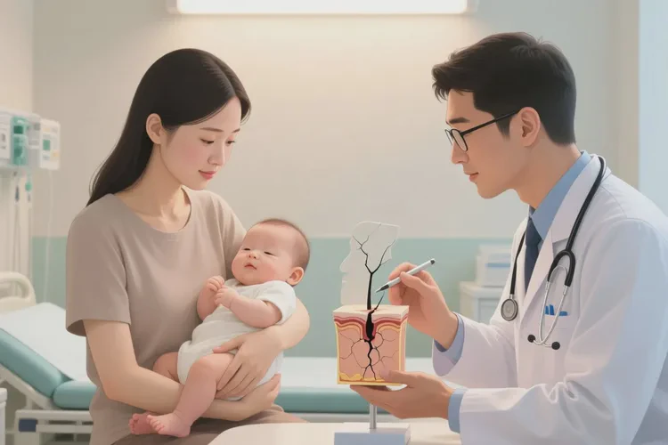 宝宝肚子经常长湿疹可以治愈吗(图2)