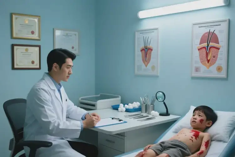 小孩全身经常长湿疹能治好吗(图3)