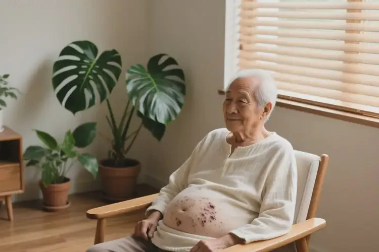 老人肚子上有湿疹能治好吗(图1)