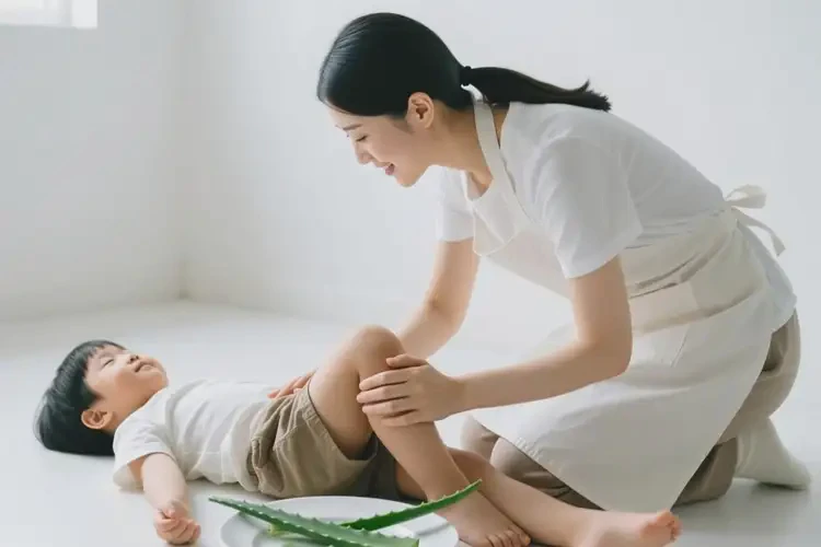 少儿大腿起湿疹能治好吗(图2)