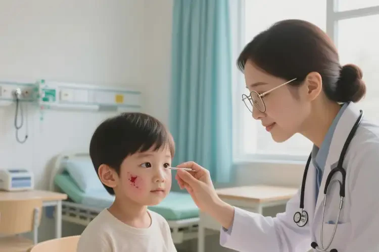 少儿面部有湿疹能治好吗(图2)