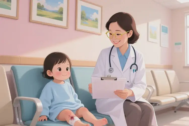 少儿小腿偶尔长湿疹能治好吗(图1)