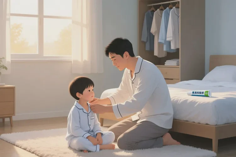 孩子大腿上偶尔长湿疹可以治愈吗(图4)