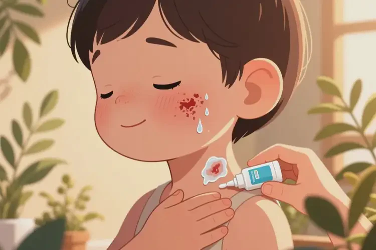 小孩脖子经常长湿疹能治好吗(图2)