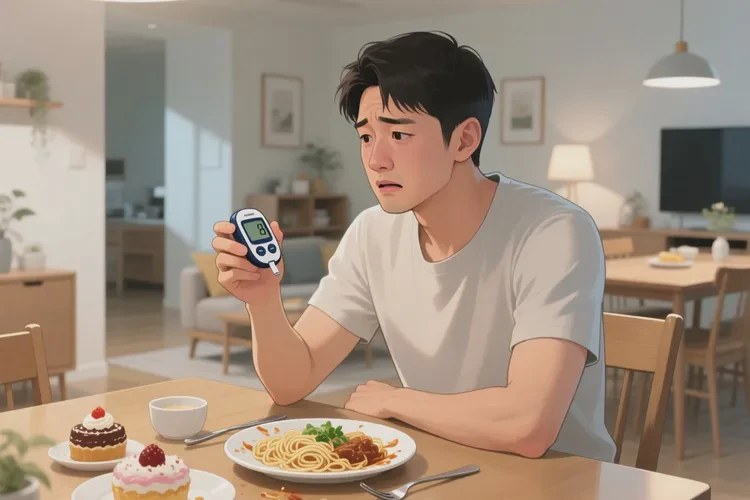 28岁餐后血糖14.4是怎么回事(图1)