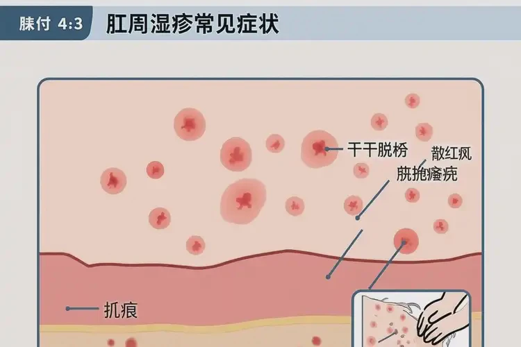 产妇肛周长湿疹能治好吗(图4)