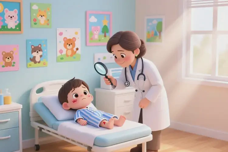 少儿脖子偶尔起湿疹能治好吗(图3)