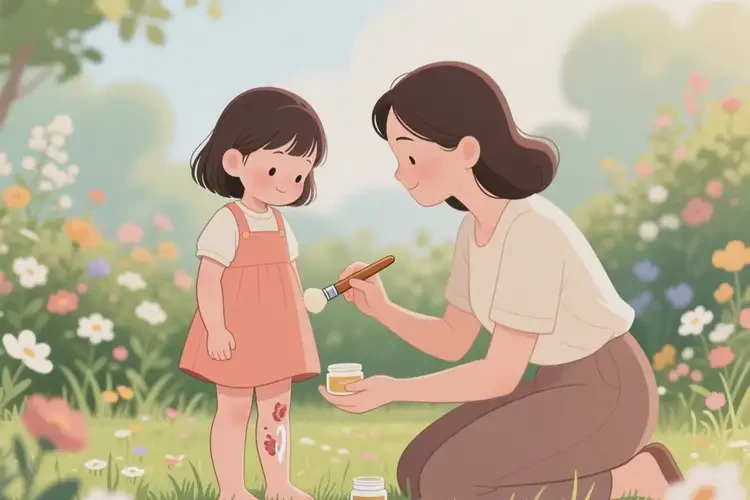 孩子小腿上经常长湿疹能治好吗(图2)