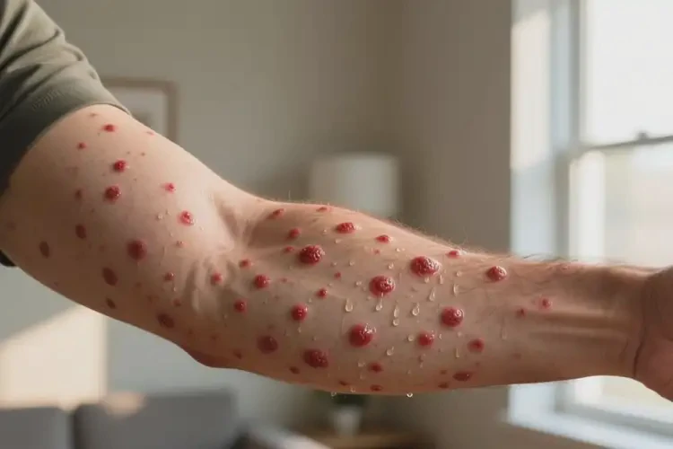 男性手臂经常长湿疹能治好吗(图3)