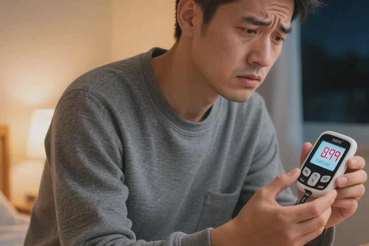 28岁晚上血糖24.3是怎么回事(图1)