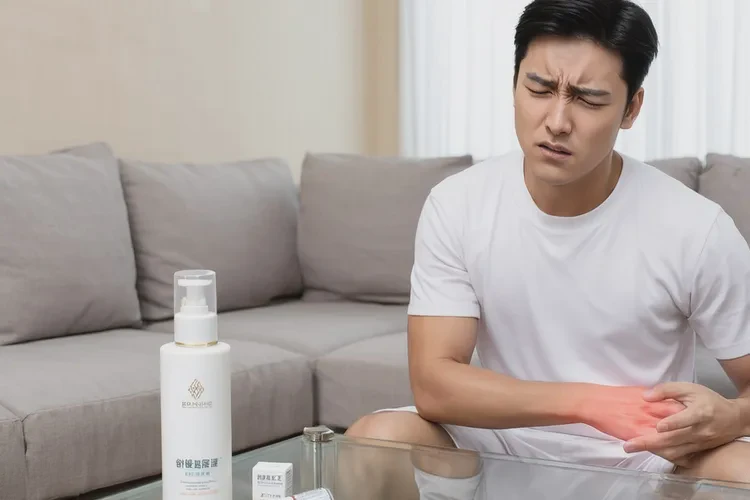 男生大腿上偶尔起湿疹可以治愈吗(图1)