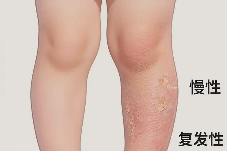 小孩小腿上出现湿疹能治好吗(图2)