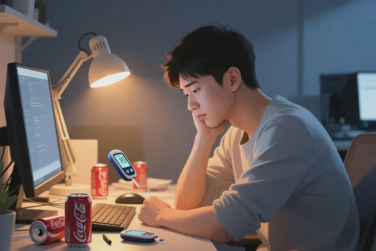 28岁空腹血糖17点7是怎么回事(图1)