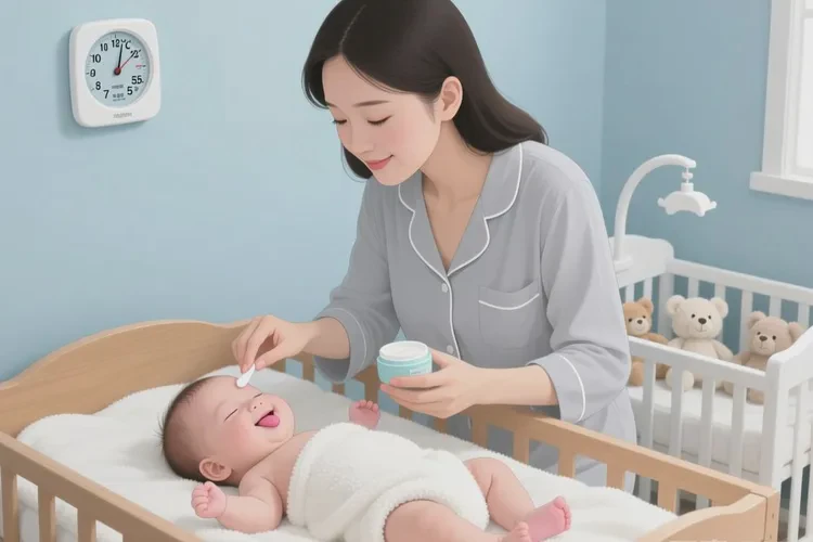 婴儿身上容易长湿疹可以治愈吗(图1)