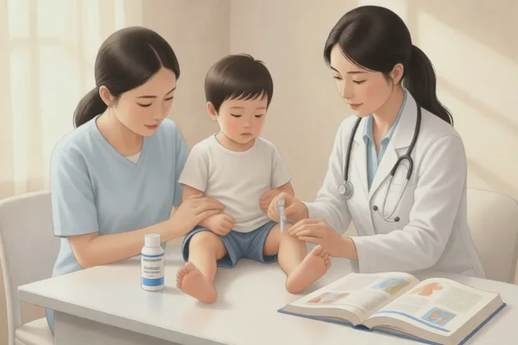 小孩大腿偶尔起湿疹可以治愈吗(图3)