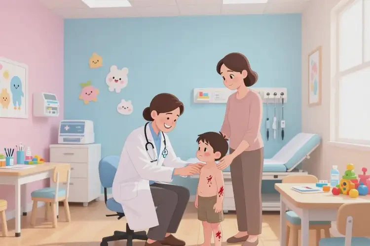 小孩全身经常长湿疹能治好吗(图1)