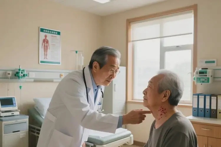 老人脖子出湿疹能治好吗(图2)