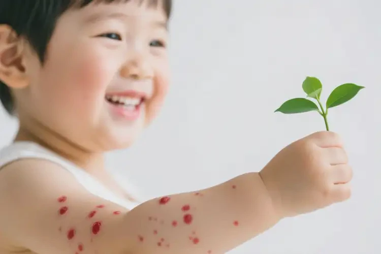 少儿手臂上偶尔起湿疹能治好吗(图4)