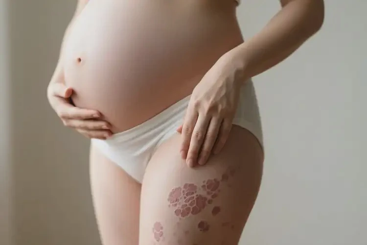 孕妇大腿偶尔长湿疹能治好吗(图2)