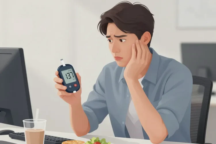 28岁餐后血糖13点7是怎么回事(图1)