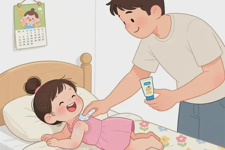 少儿脖子容易起湿疹能治好吗(图3)