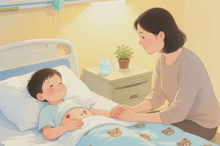 少儿肚子上经常起湿疹能治好吗(图2)