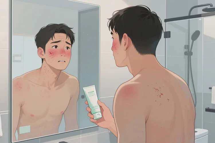 男性面部出现湿疹能治愈吗(图1)