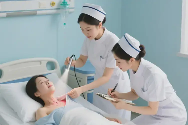 产妇脖子上出湿疹能治好吗(图1)