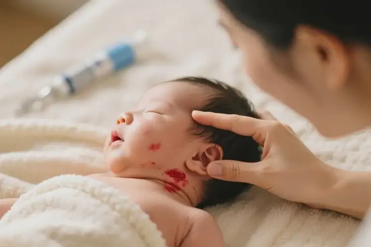 婴儿脖子经常起湿疹能治好吗(图3)