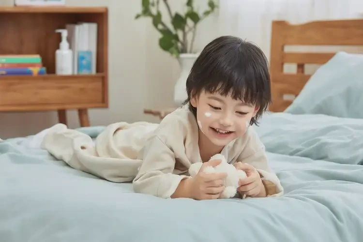 小孩肚子上起湿疹能治好吗(图2)