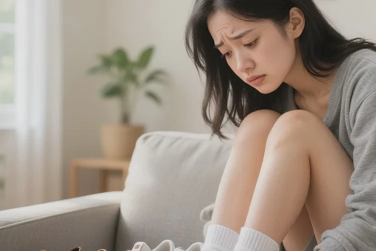 女生脚上经常起湿疹可以治愈吗(图1)