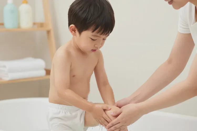 儿童大腿长湿疹可以治愈吗(图2)