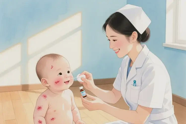 孩子面部容易起湿疹能治好吗(图3)