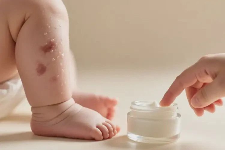 婴幼儿小腿上出湿疹能治好吗(图3)